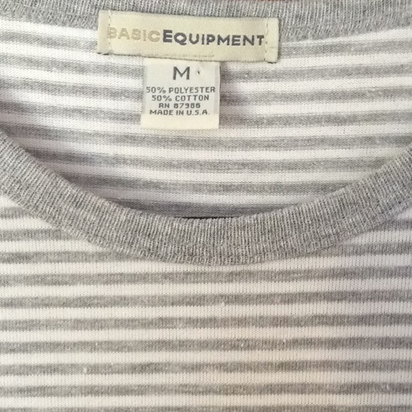 Basic Equipment Striped Tee Shirt Dress - Picture 6 of 6